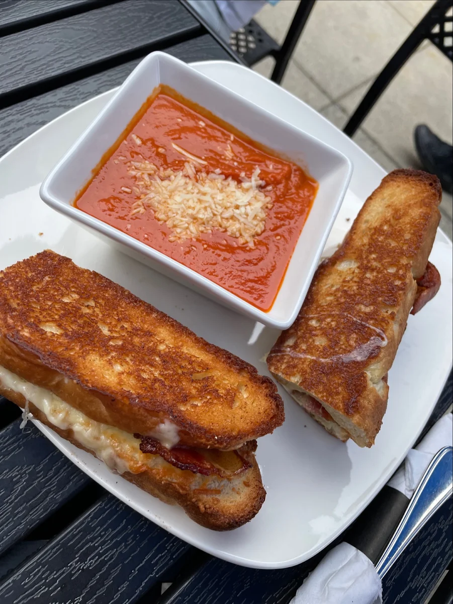 Grilled Cheese & Tomato Soup