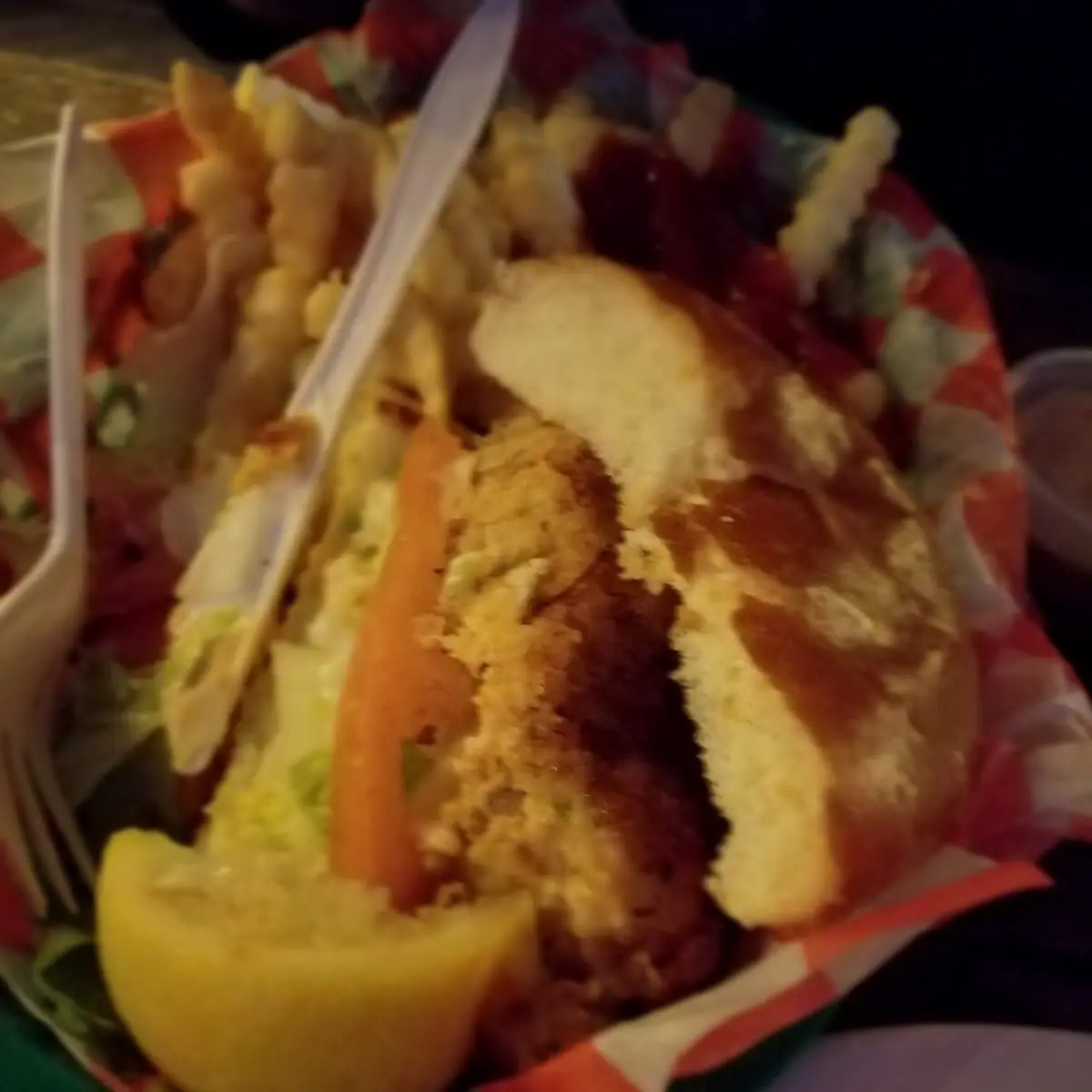 Crab Cake Sandwich
