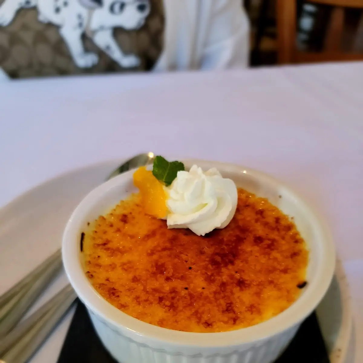 Orange Vanilla Bean Crème Brulee