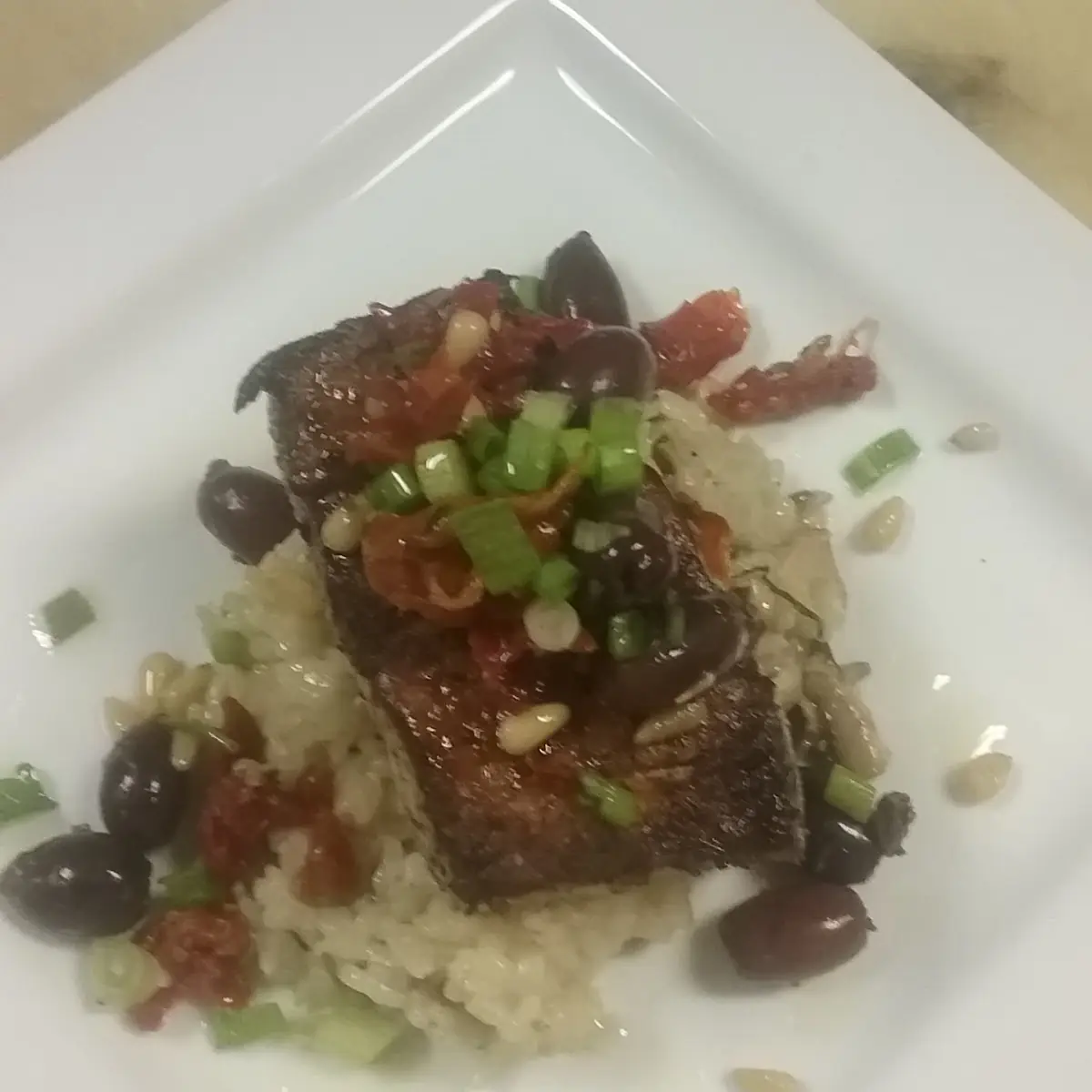 Pan Seared Amberjack