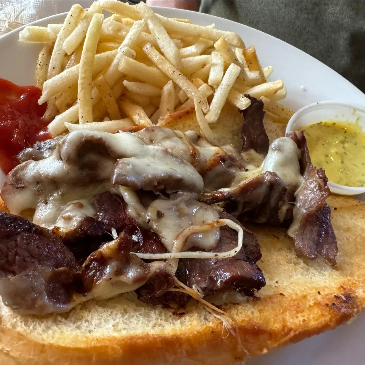 Teriyaki Buffalo Steak Melt