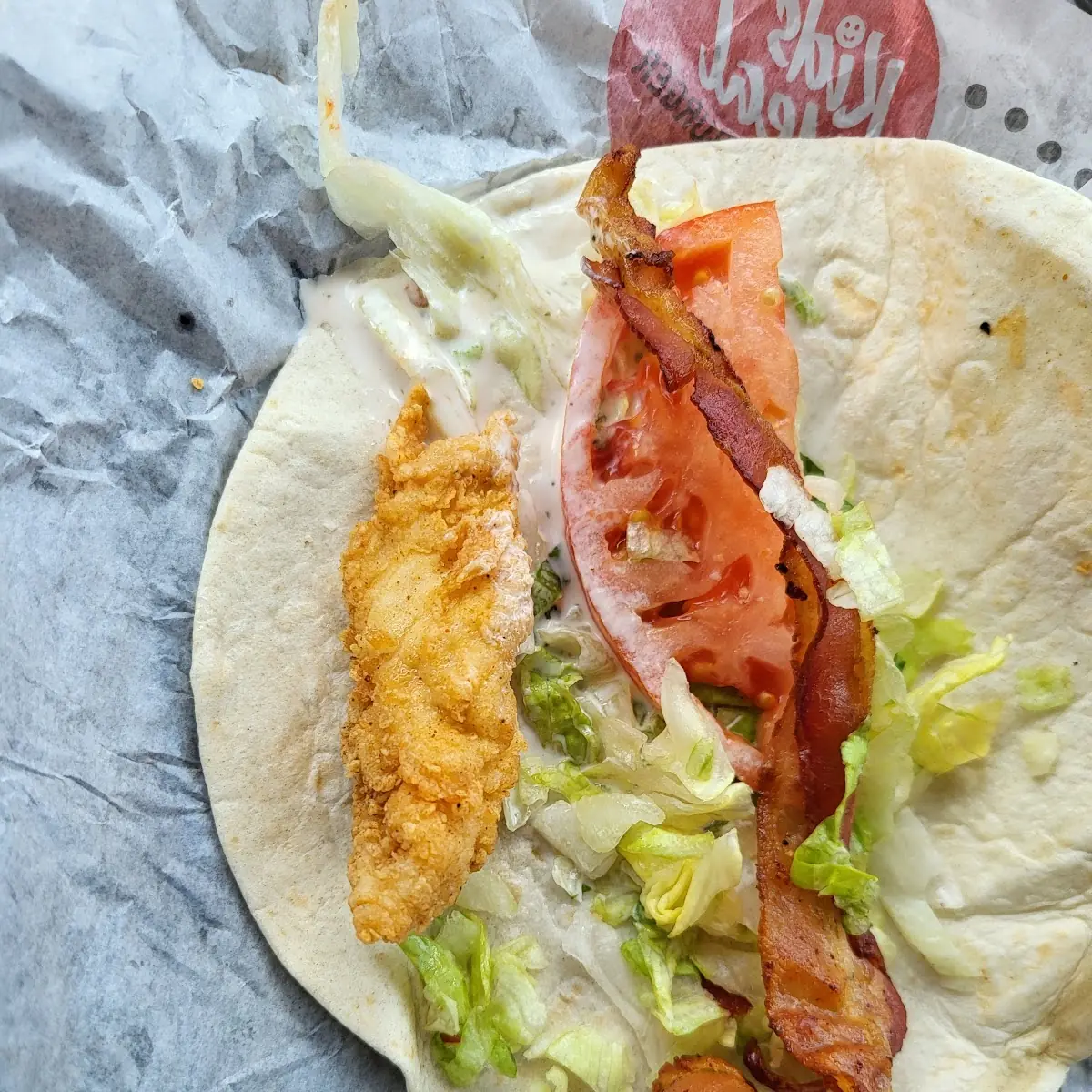 Chicken Bacon Wrap Box