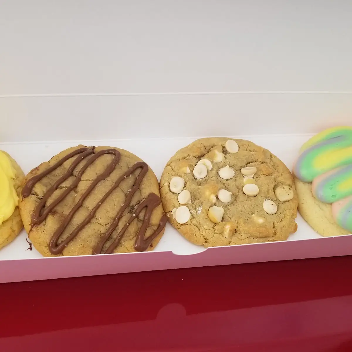 Pineapple Whipped Hazelnut Macadamia Nut & Rainbow Sugar Cookies