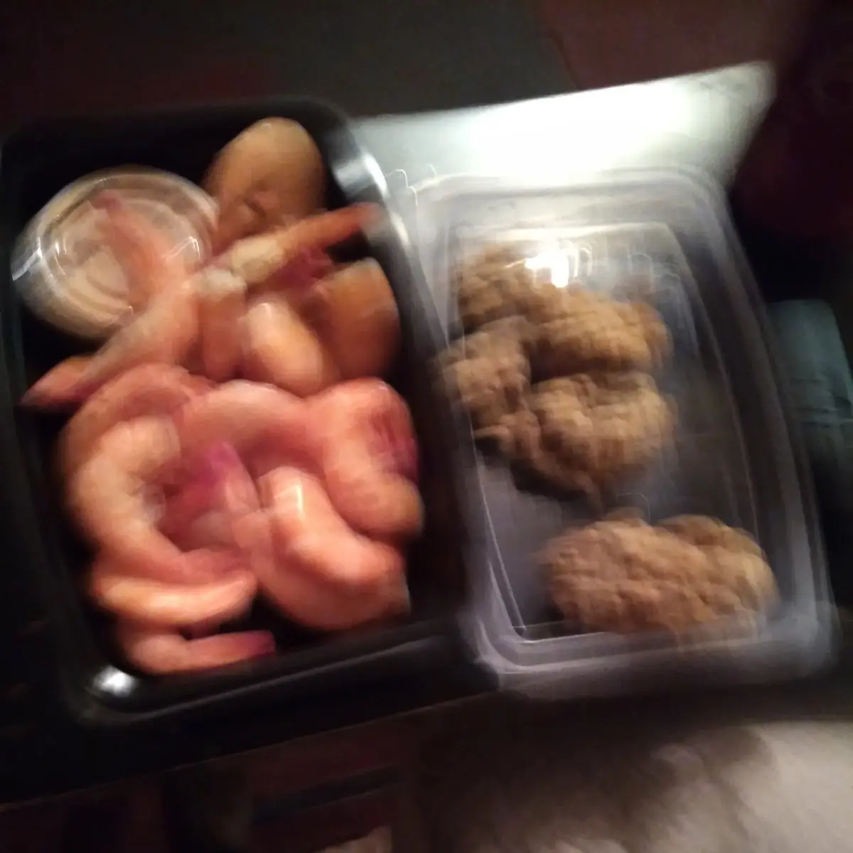 Boiled Shrimp and Fried Oysters