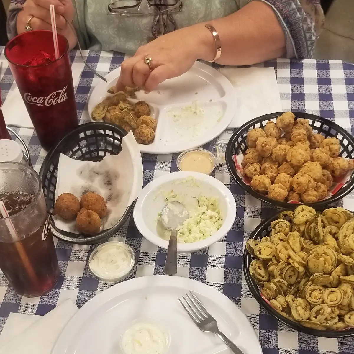 Fried Mushrooms and Jalapenos Are Fantastic
