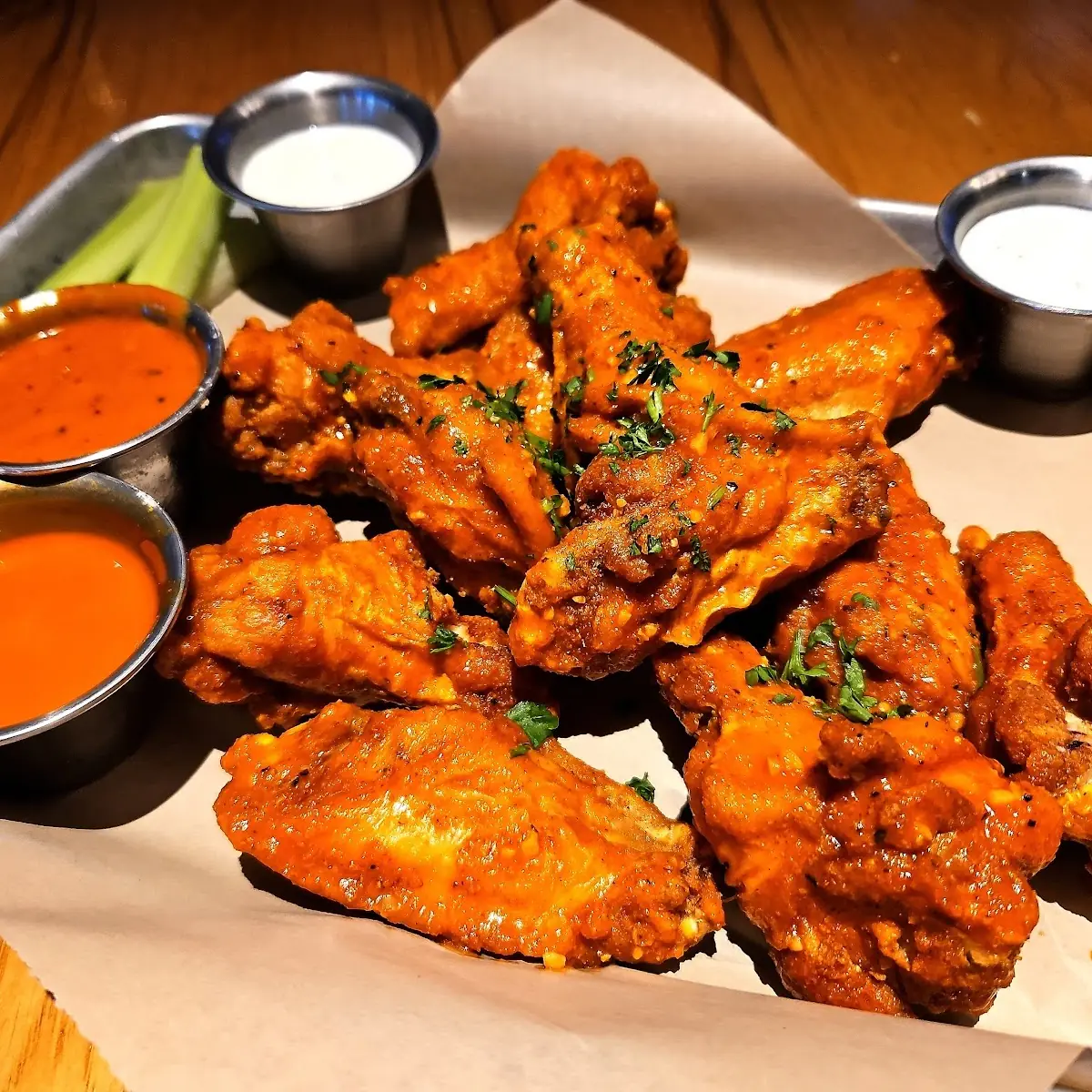 Bone-In Wings Naked or Breaded