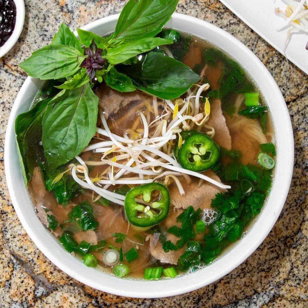 47. Veggie Pho Noodle Soup - Phở Chạy Với Tàu Hủ