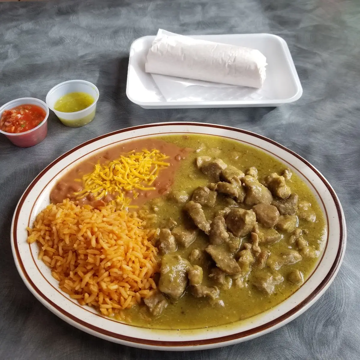 Chile Verde Burrito