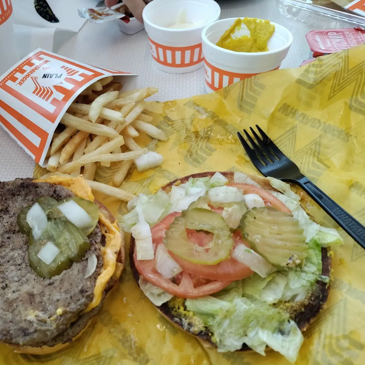 Double Cheeseburger Combo- No Salt