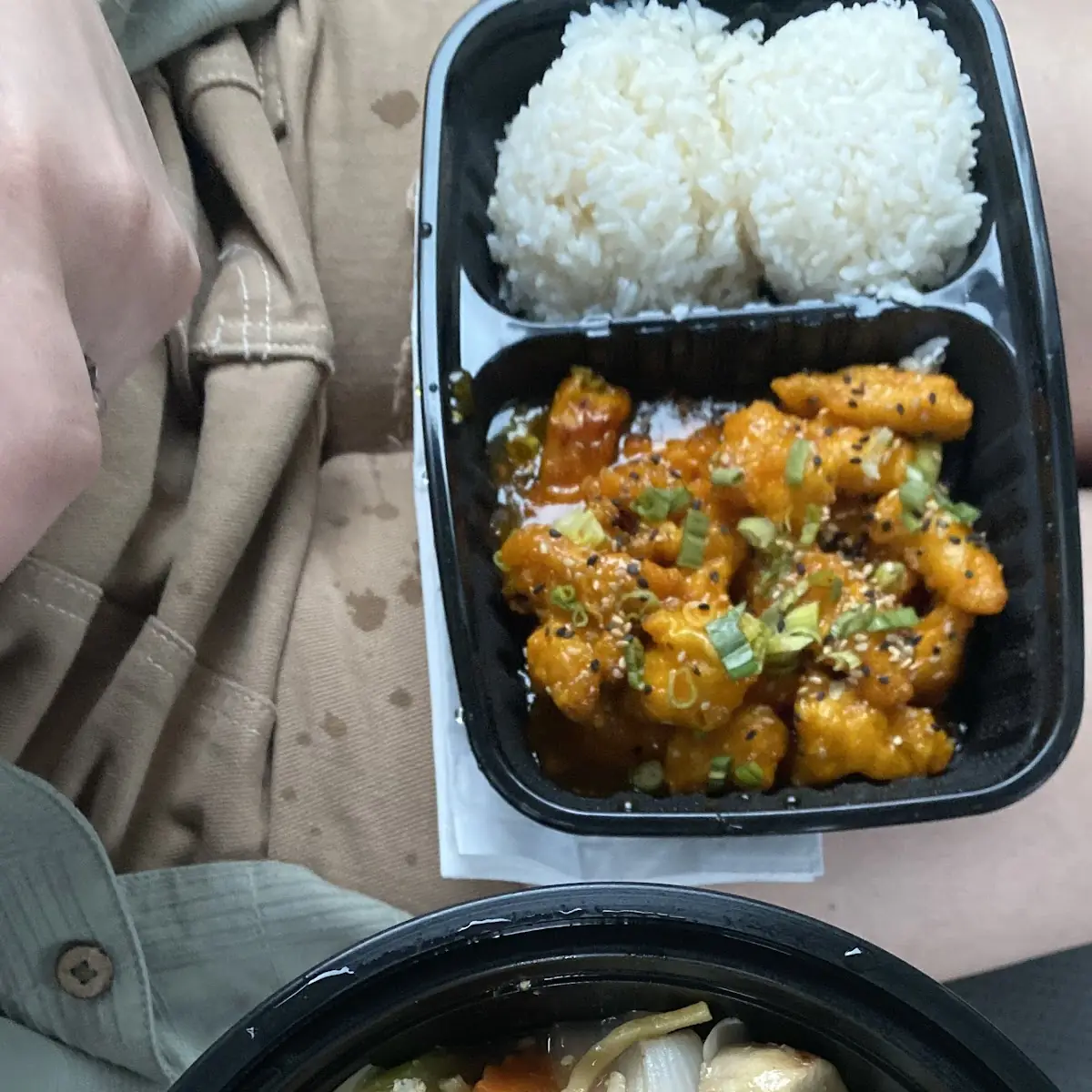 Chicken Lo Mein Sesame Chicken