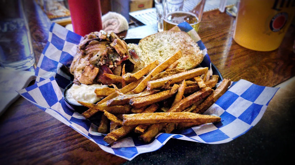Ultimate Bacon and Blue Burger