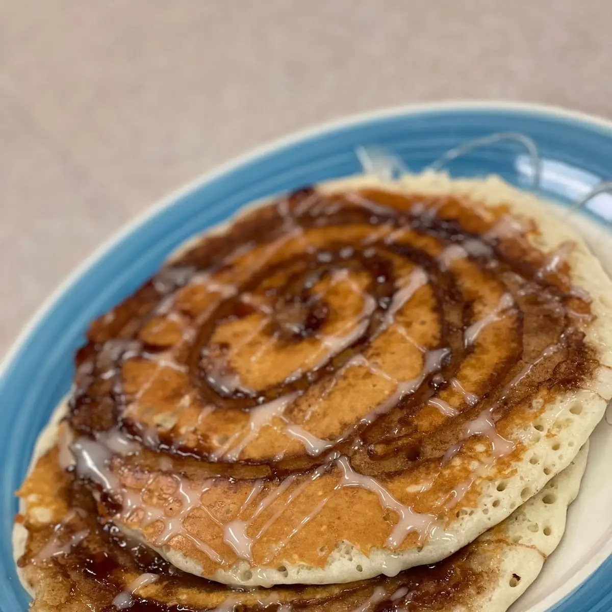 Cinnamon Swirl Pancakes