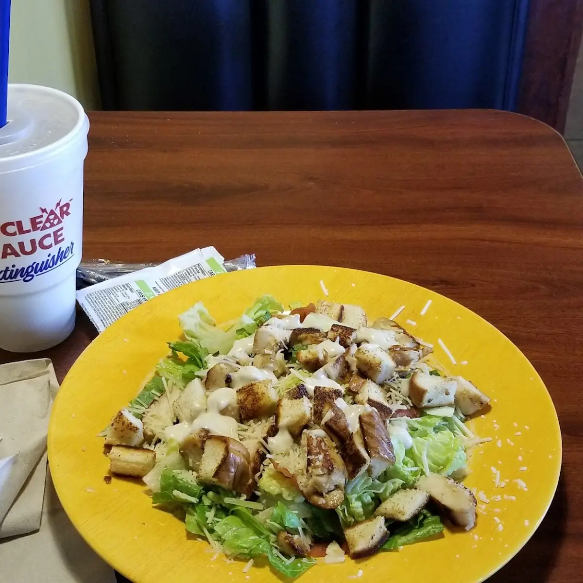 Grilled Chicken Caesar Salad