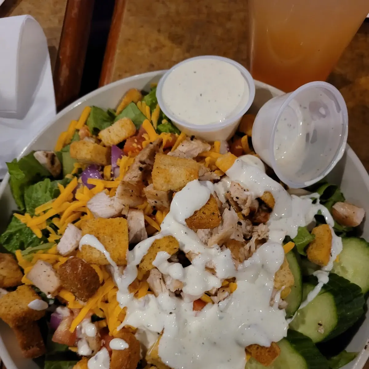 Garden Salad with Chicken