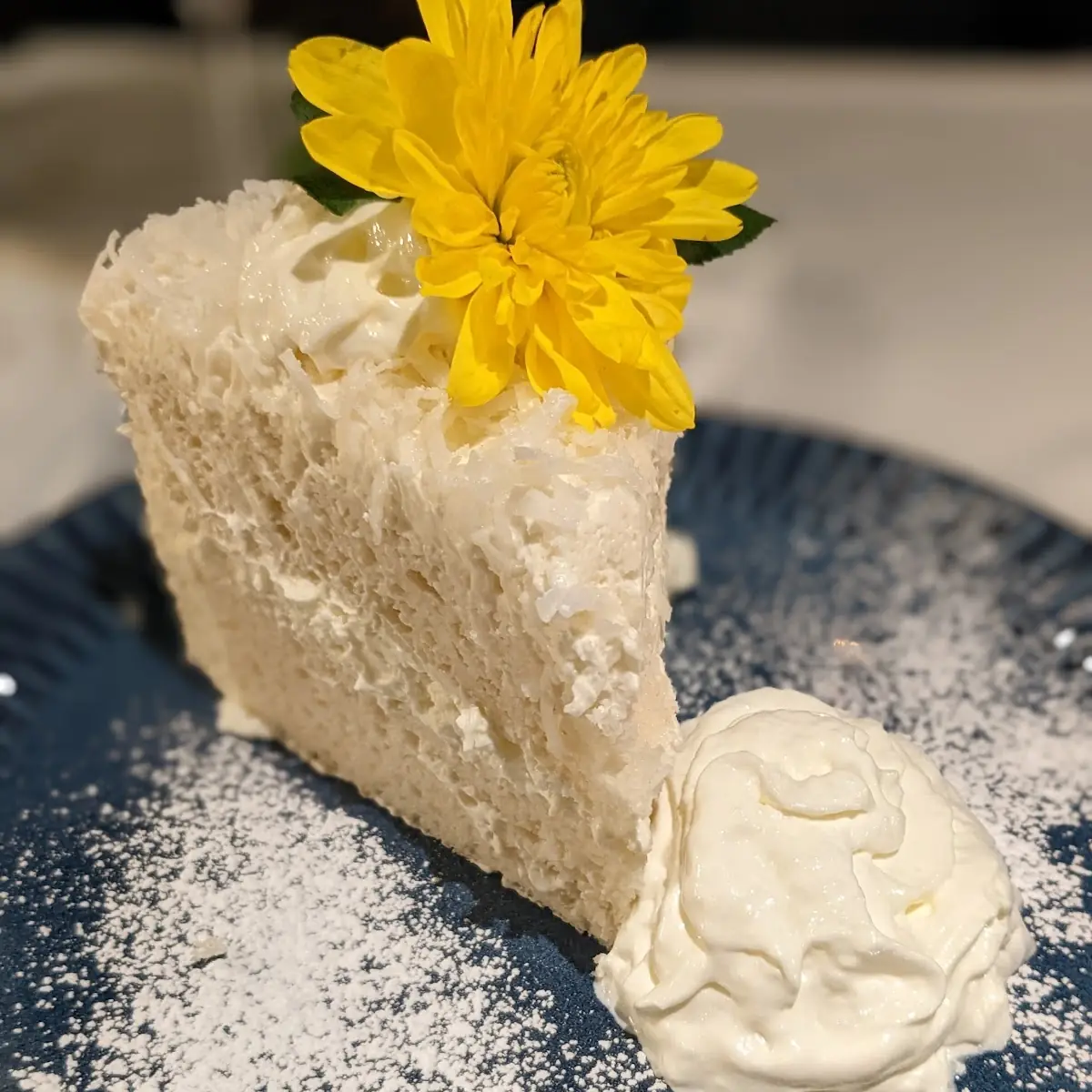 Nahm's Famous Fresh Young Coconut Cake