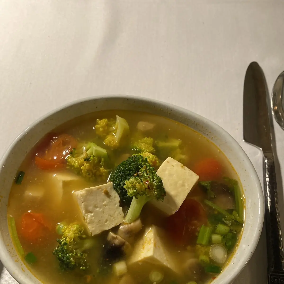 Vegetable Tofu Soup