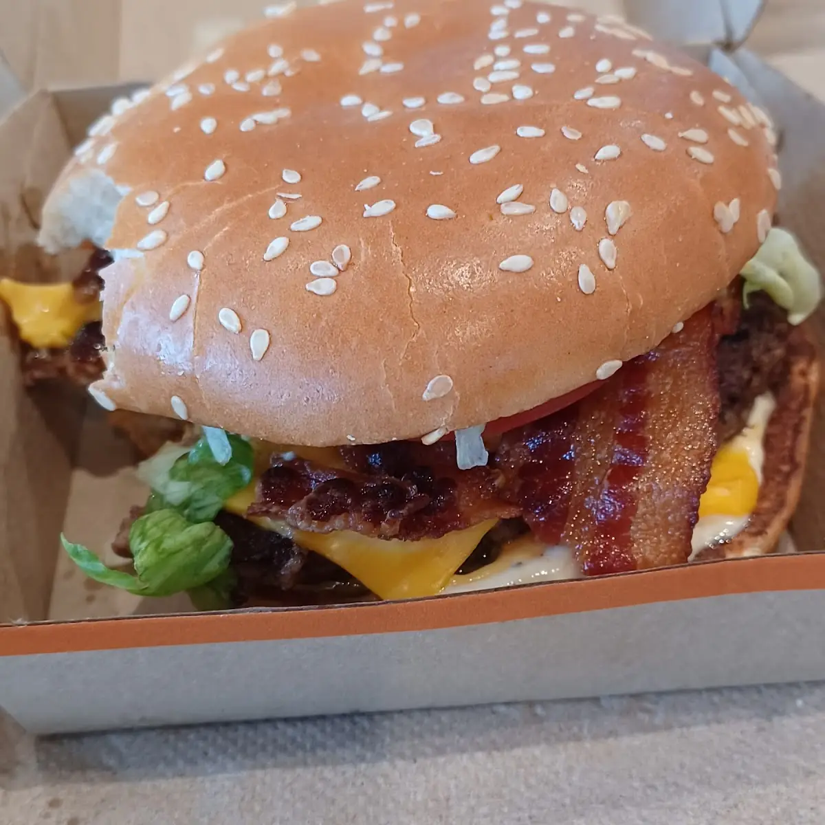 Quarter Pounder Deluxe with Bacon