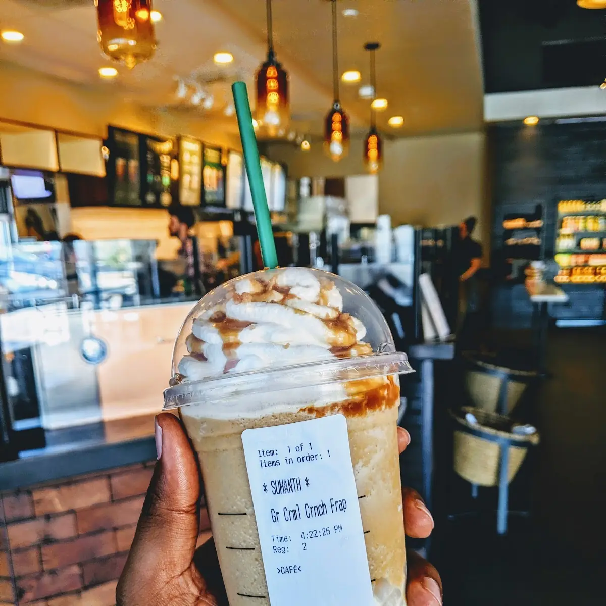 Caramel Frappuccino Blended Beverage