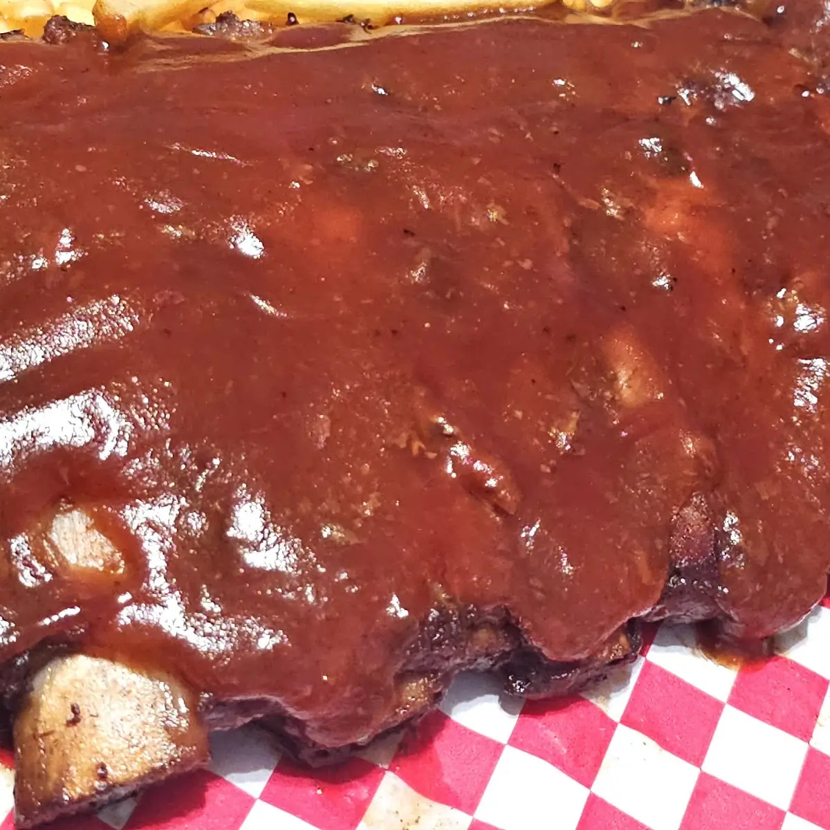 Full Rack Ribs with Fries