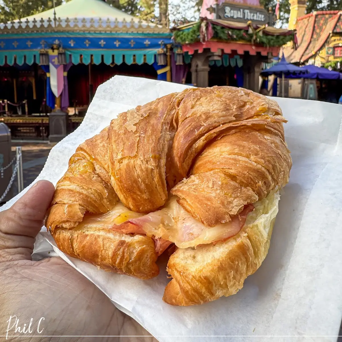 Ham and Cheese Croissant