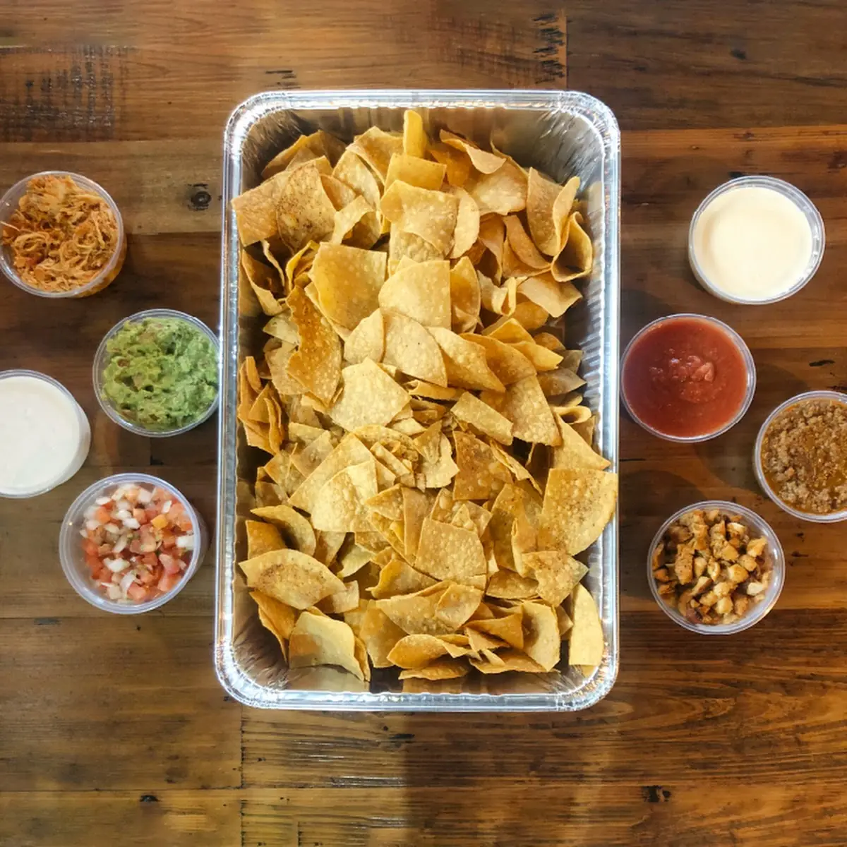 Taco Americano Chips Queso