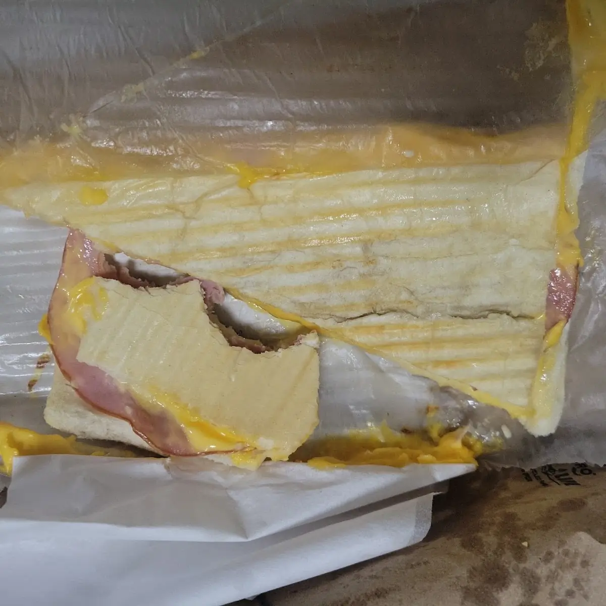 Ham and Cheese Sandwich
