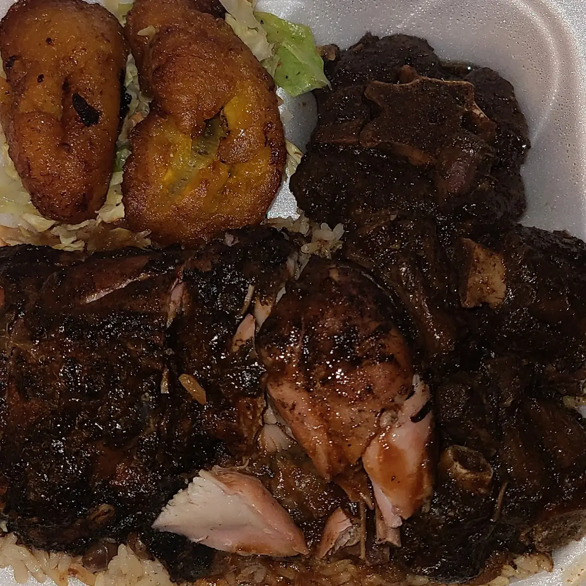Oxtail & Chicken Combo Plates
