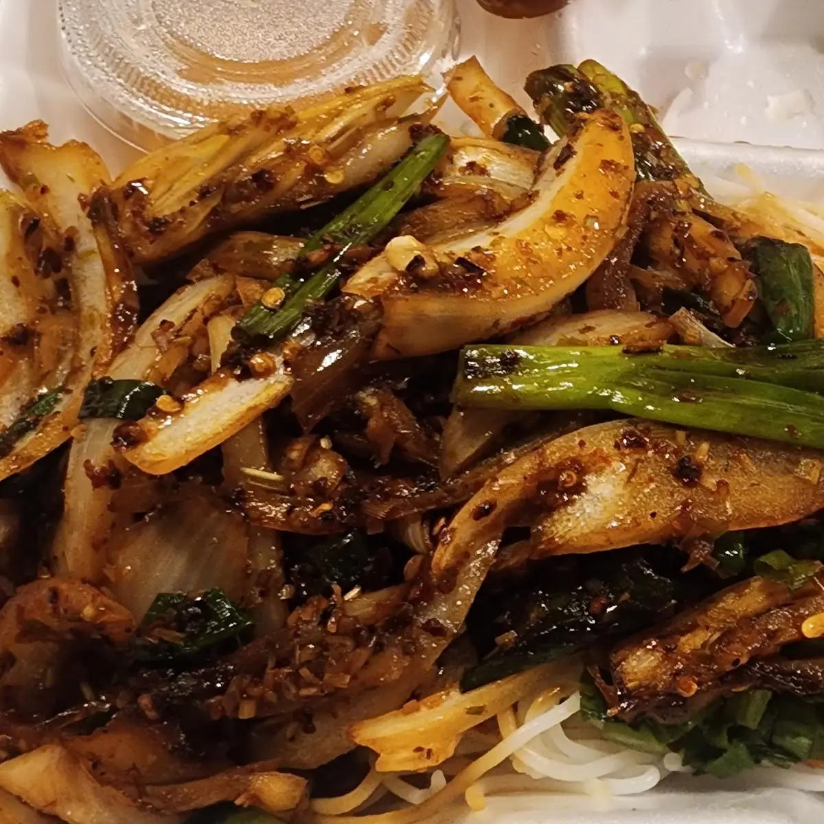 Mongolian Beef w Steamed Rice