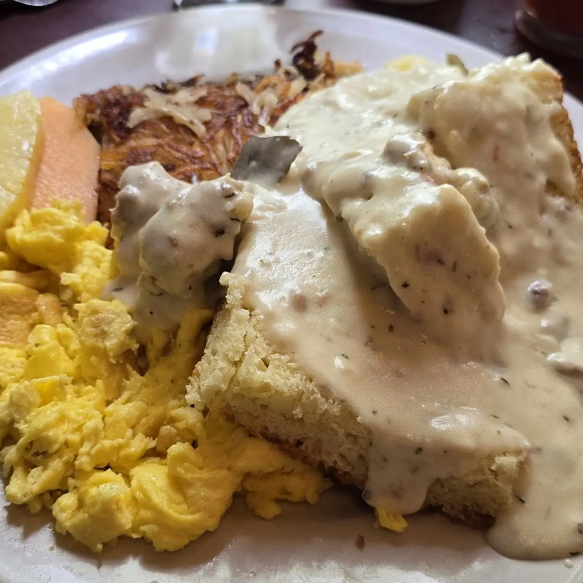 Biscuits and Country Gravy