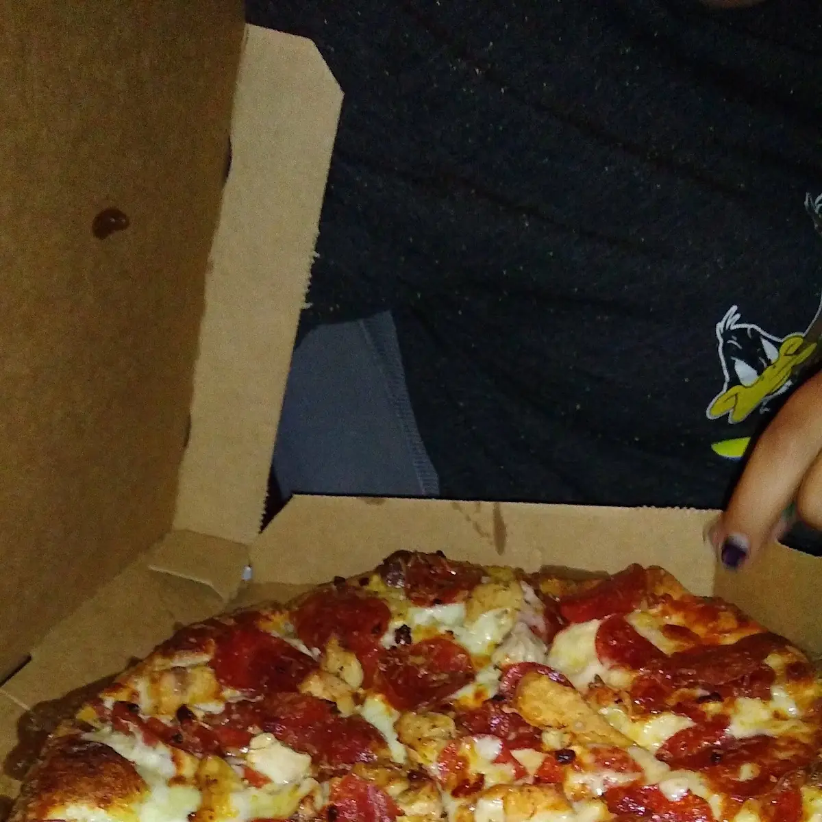 Meat Lovers with White Sauce