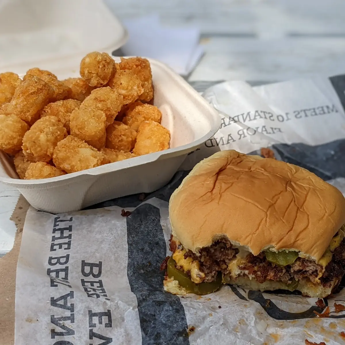 Billy Burger and Sassy Tots