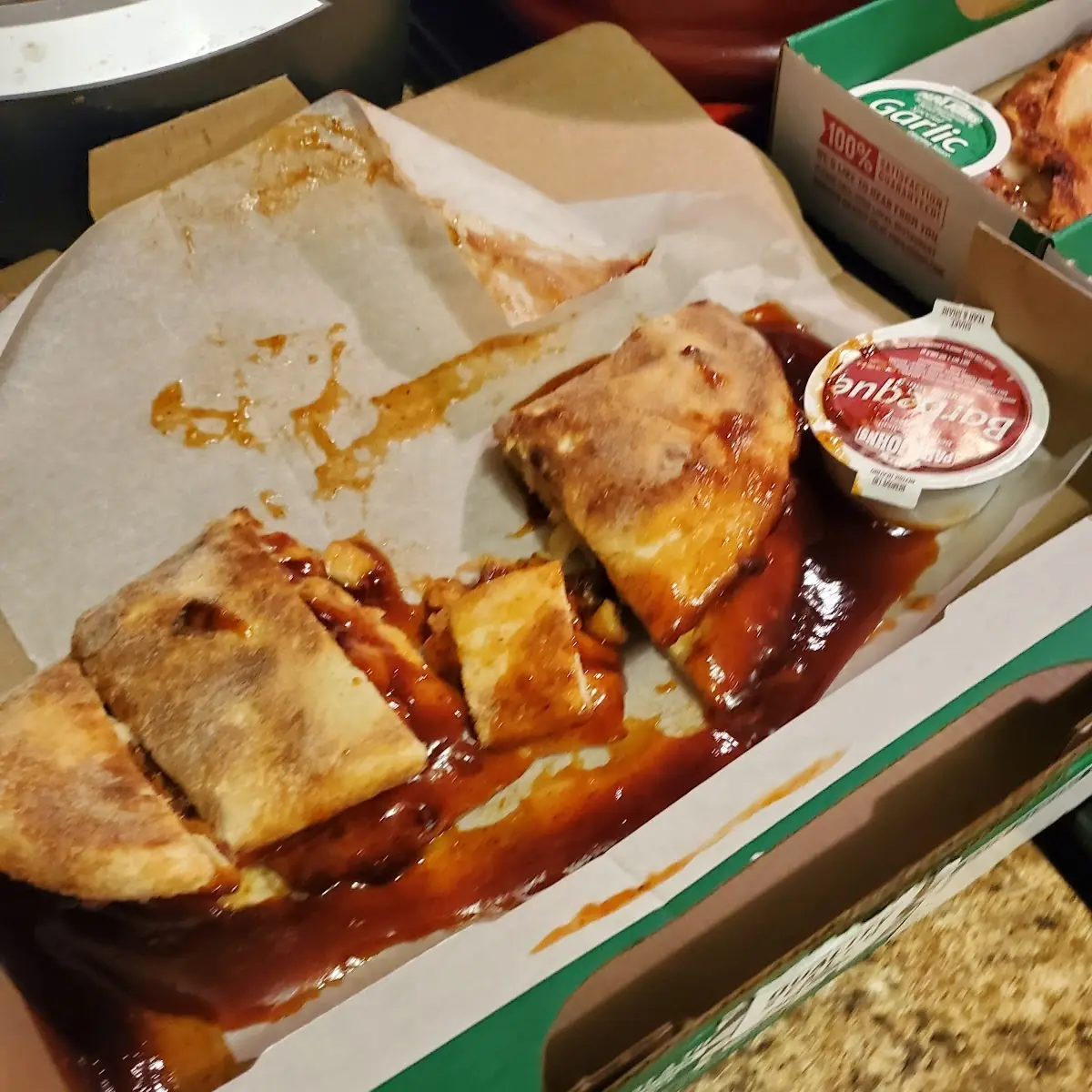BBQ Chicken Pizza Crap