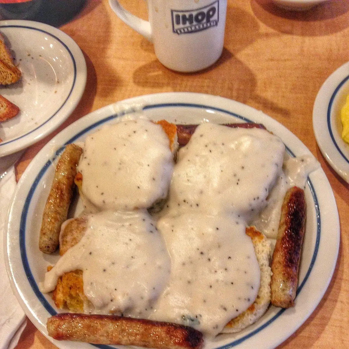 Sausage Gravy and Biscuits
