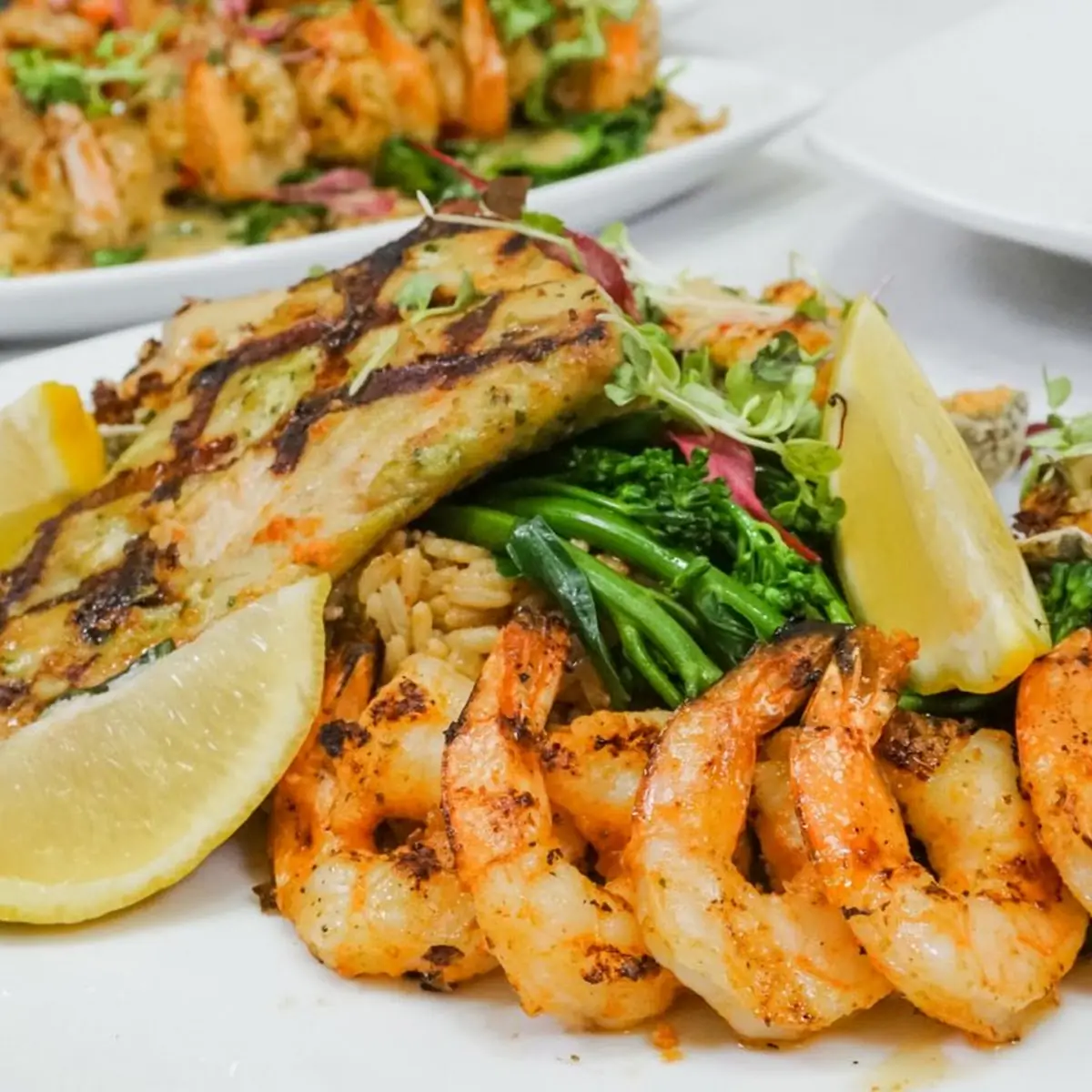 Grilled Seafood Platter
