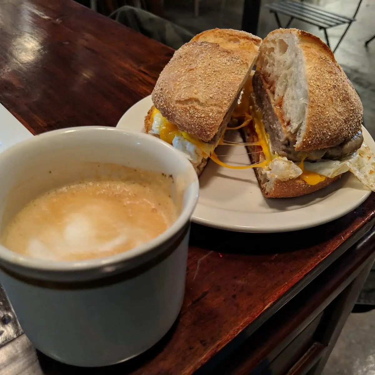 Sausage Egg and Cheese