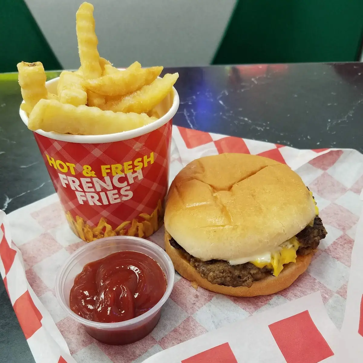 Eastern Carolina Style Burger Combo