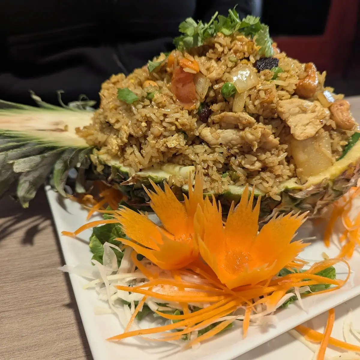 Pineapple Fried Rice with Cashews