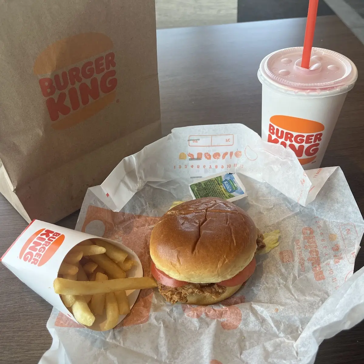 Crispy Chicken Sandwich Combo
