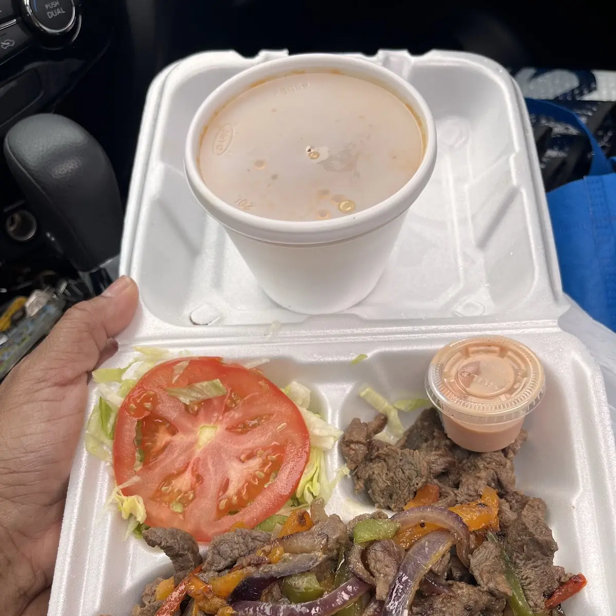 Carne De Res Steak over Mofongo