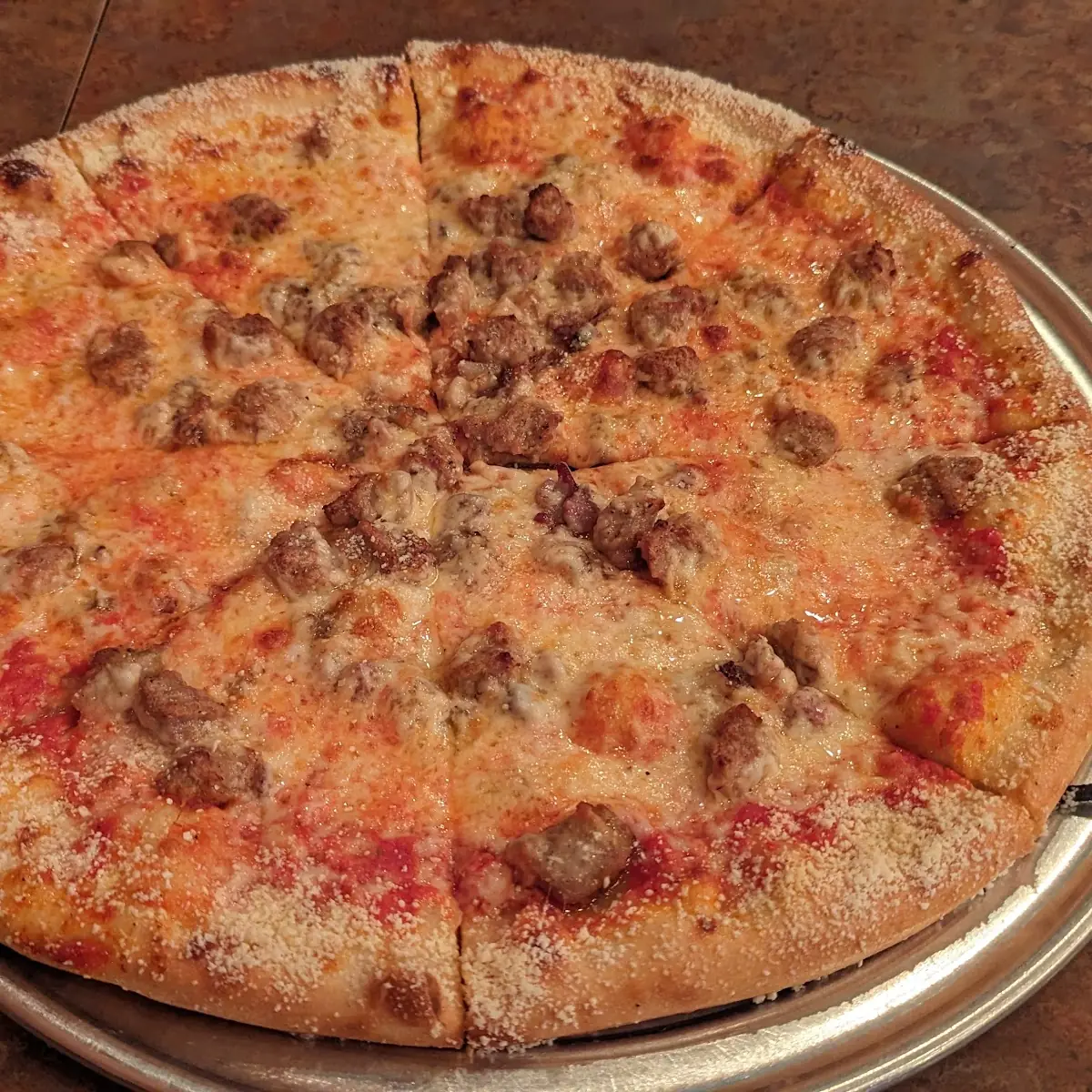 Large Sausage Pizza