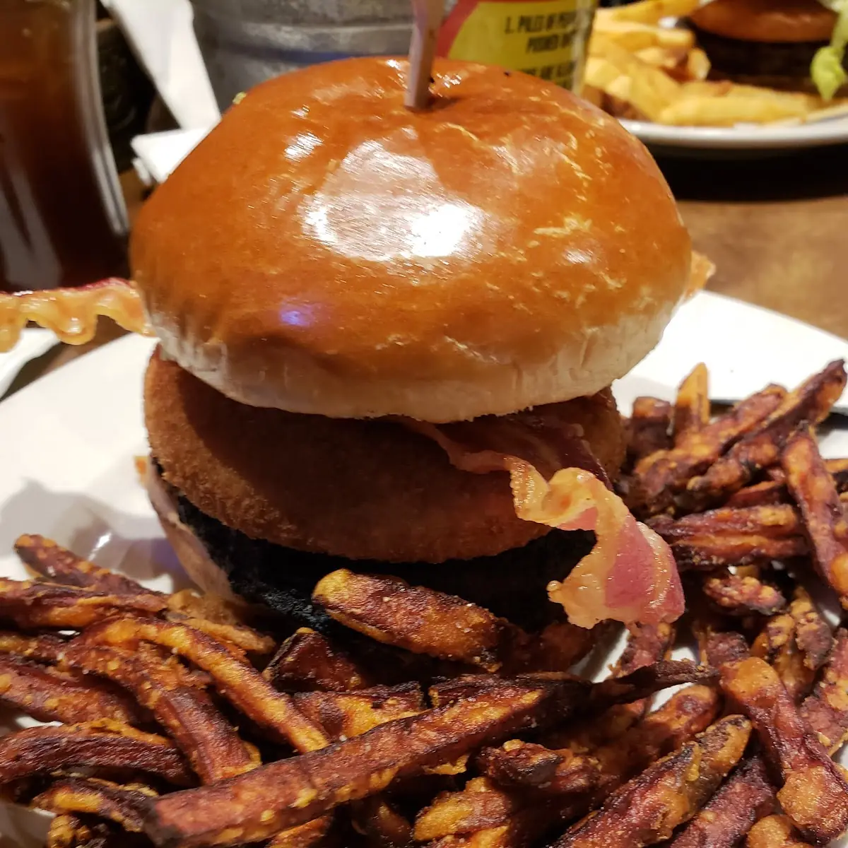 Fried Cheese Burger