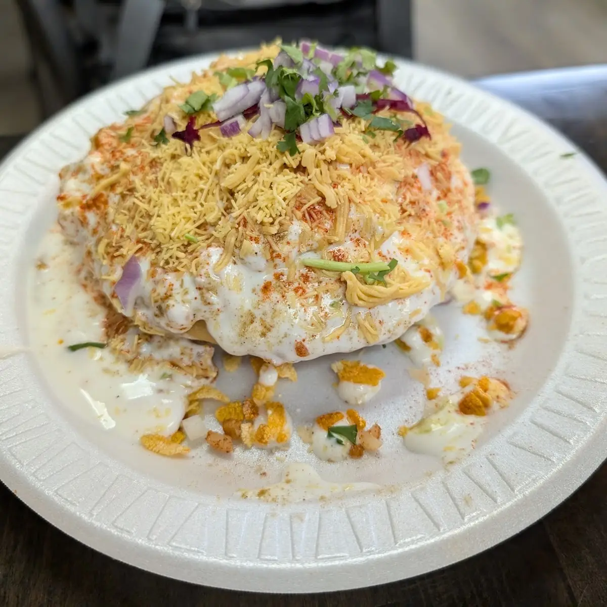 Samosa Chaat Papdi Chaat Aloo Tikki Chasa