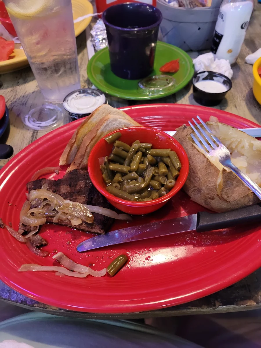 Green Beans and Steak