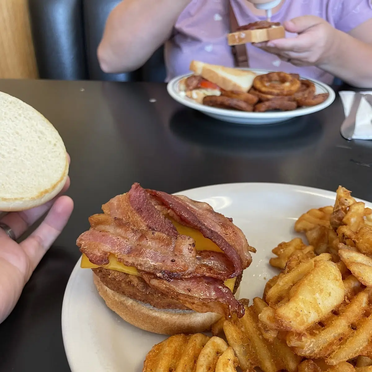 Bacon Chicken Burger Combo