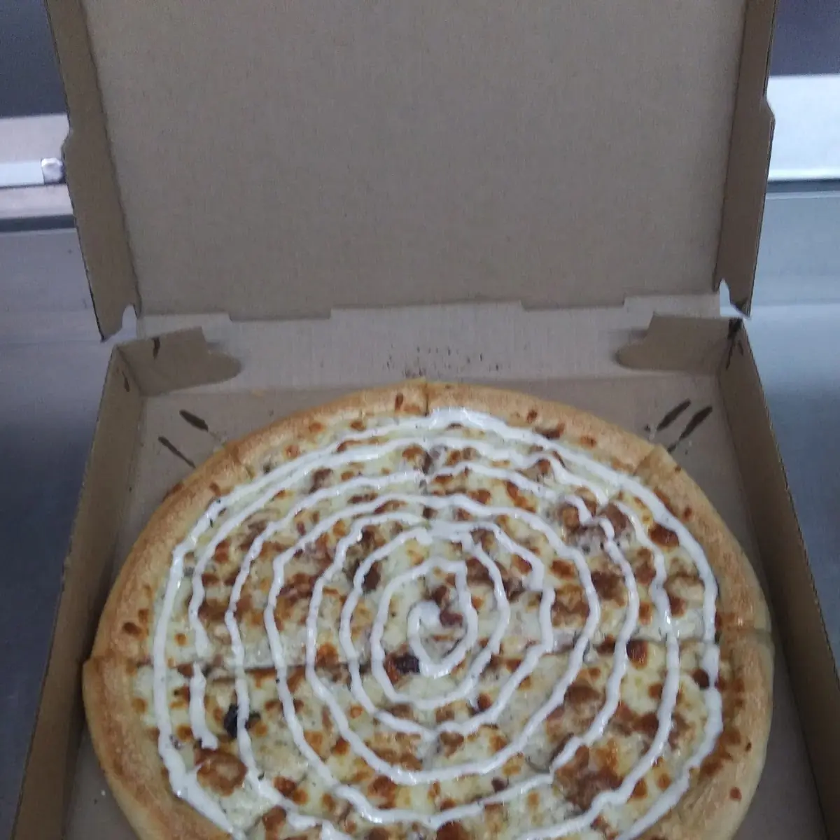 Chicken Bacon Ranch Pizza