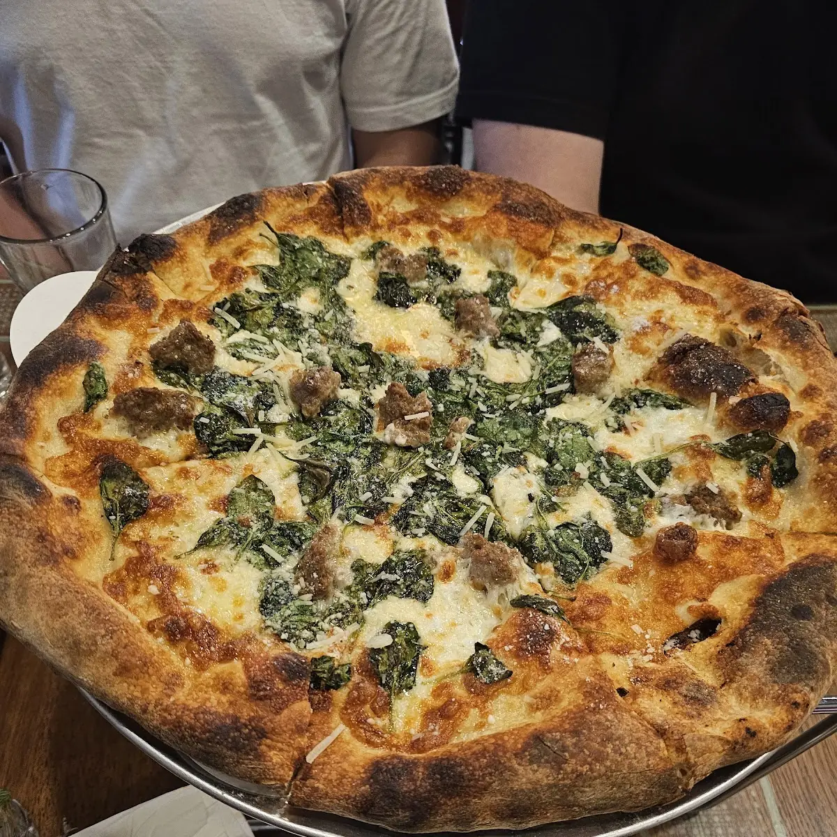 Spinach Pizza