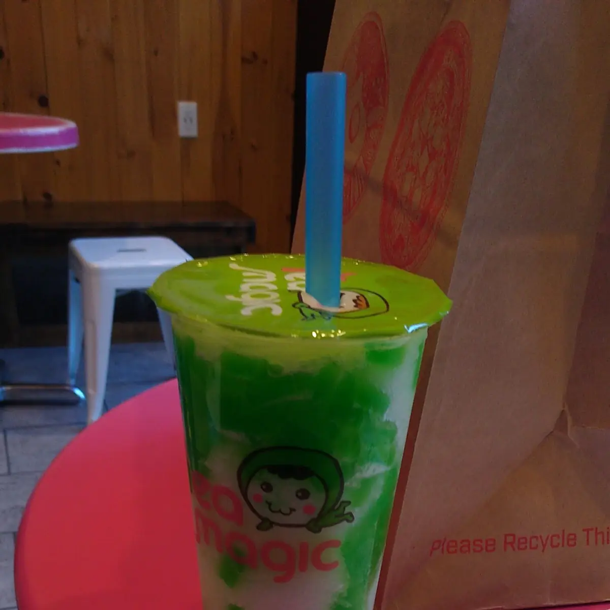 Lychee Slush with Lychee Jelly