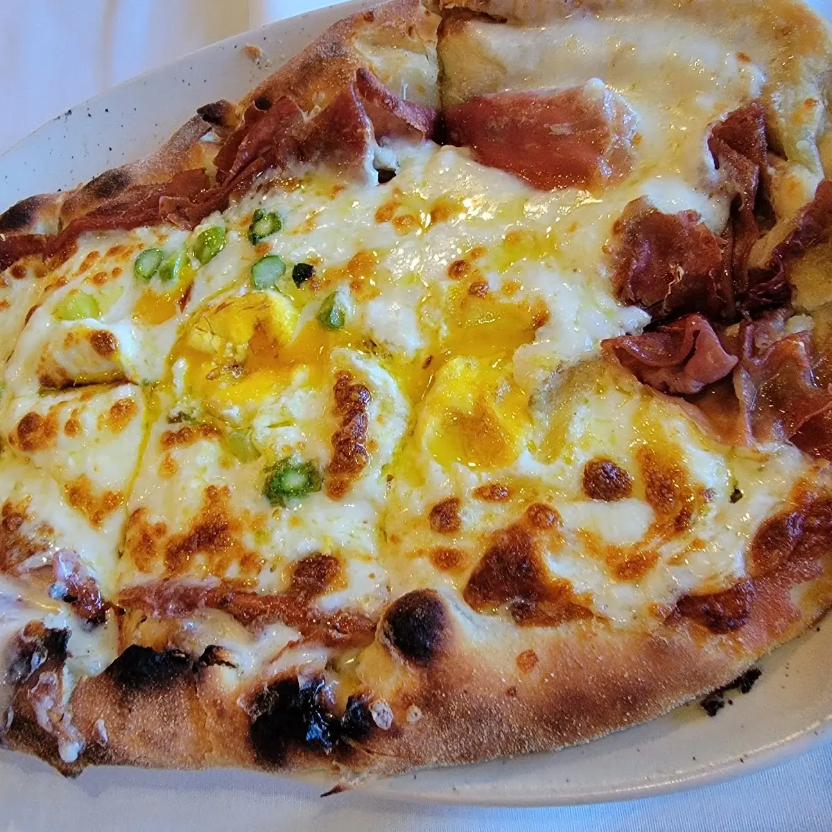 Bacon & Egg Pizza