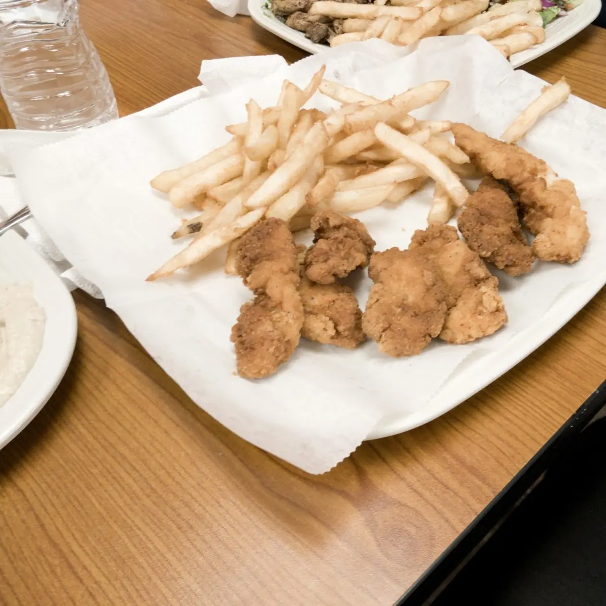 Fries and Chicken Strips