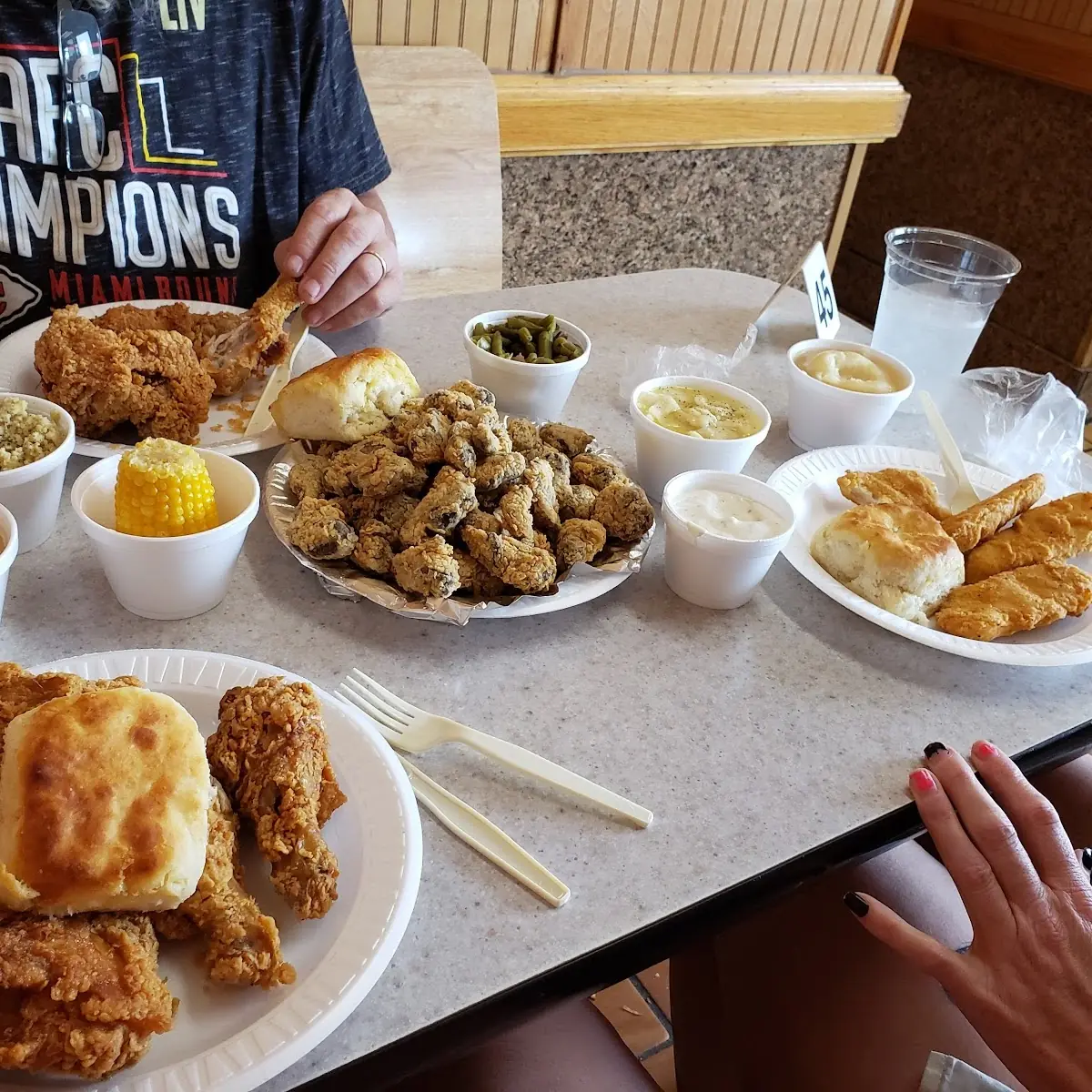 Fried Chicken Dinner
